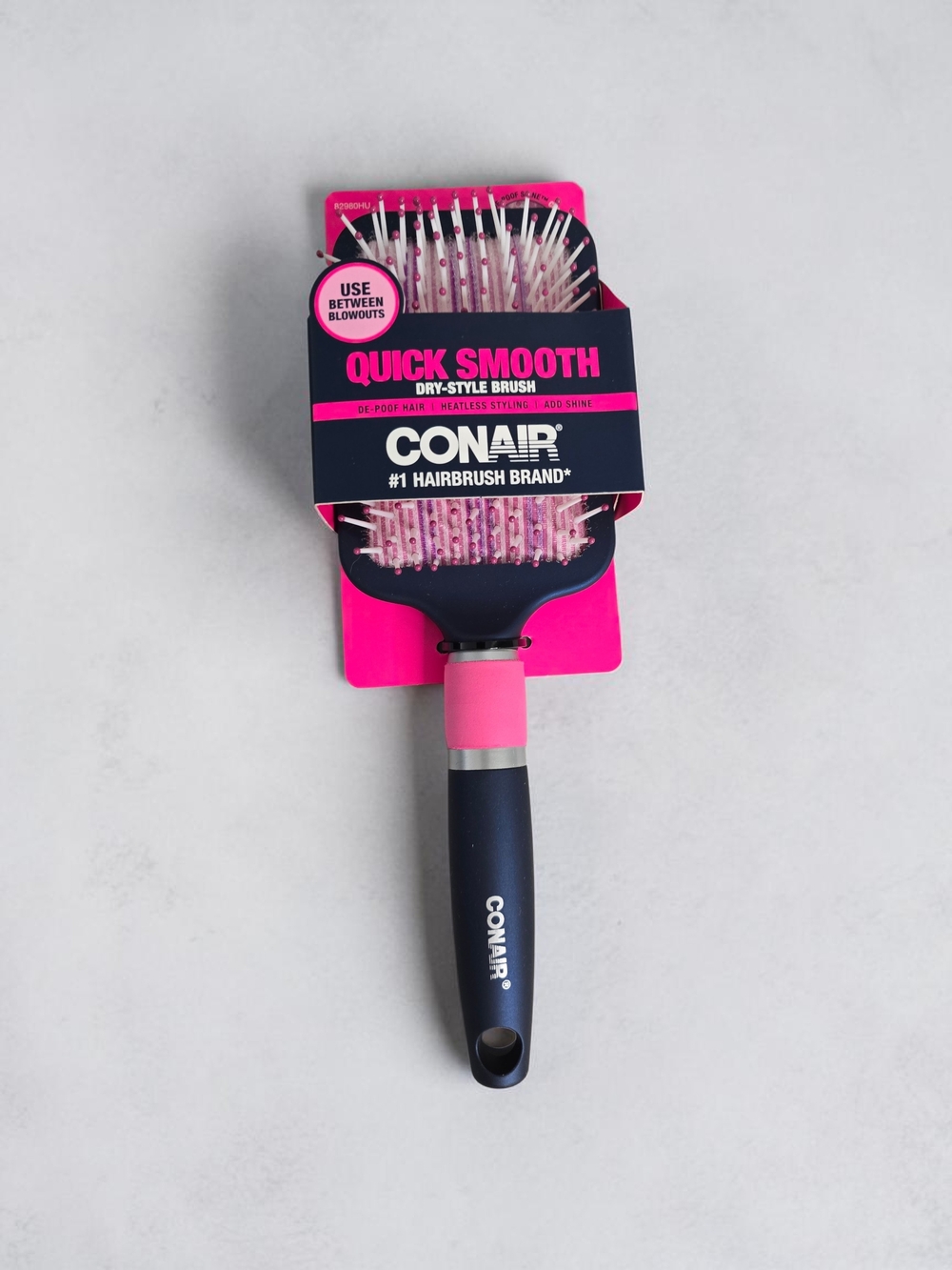Conair Quick Smooth Pink Paddle Brush - Women Hair Tool